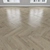 Versatile Parquet Oak Flooring 3D model small image 3