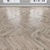 Oak Parquet: Herringbone, Linear, Chevron 3D model small image 3