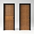 Elegant Entry Doors - Versatile Design 3D model small image 2