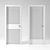 Elegant Entry Doors - Versatile Design 3D model small image 4