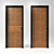 Elegant Entry Doors - Versatile Design 3D model small image 6
