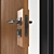 Elegant Entry Doors - Versatile Design 3D model small image 10