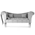 Modern Ali Chaise Lounge 3D model small image 2