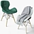 Modern Stylish ELVA Chair 3D model small image 3