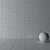 Concrete Wall Tiles: Suite Grey 3D model small image 3