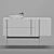 Title: Elegant Sink Vanity 3D model small image 1