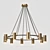 Lampatron Unity 10-Lamp Chandelier 3D model small image 1