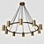 Lampatron Unity 10-Lamp Chandelier 3D model small image 2