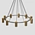 Lampatron Unity 10-Lamp Chandelier 3D model small image 3