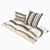 Comfort Bliss: Minille Seat Pillow Set 3D model small image 2