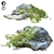 Naturally Sculpted Rock & Ivy 3D model small image 1