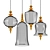 Thai-Style Pendant Lamp: Authentic Elegance 3D model small image 1