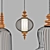 Thai-Style Pendant Lamp: Authentic Elegance 3D model small image 2