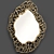 Elegant Filigree Mirror by Christopher Guy 3D model small image 2