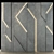 3D Decorative Wall Panel - Modernize Your Space 3D model small image 1