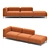 Relax-on-Legs Sofa 3D model small image 2