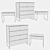 Modern Makon Chest of Drawers 3D model small image 2