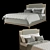 Modern Rooma Indy Bed 3D model small image 1