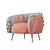 Elegant Hamilton Conte-Oleg Armchair 3D model small image 4