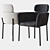Modern Angers Chair by Deep House 3D model small image 1