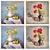 Elegant Wall Paintings Set 3D model small image 3