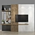 Sleek TV Stand | Elegant Storage 3D model small image 1