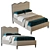 Mint Dream Rooma Bed 3D model small image 2