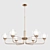 Modern Nola Chandelier: Illuminating Elegance 3D model small image 1