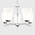 Elegant Jackson Chandelier 3D model small image 1