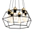 Stylish Hanging Pendant Light 3D model small image 1