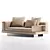 Luxury Minotti Connery Sofa 3D model small image 2