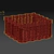 Versatile Storage Solution - 250x250x125 mm Wire Basket 3D model small image 2