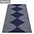 Luxury Carpet Set: High-Quality Textures 3D model small image 2