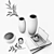 Elegant Murano Decor Set by Paolo Castelli 3D model small image 4