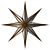 Star-shaped Golden Mirror Leonide 3D model small image 4