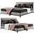 Andersen Bed: Modern Design, High-Quality Materials 3D model small image 1