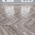 Versatile Parquet Oak Flooring 3D model small image 3