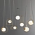 Modern Hanging Lamps: Hunt, Eminent, & Adamas 3D model small image 2
