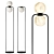 TRIBECA LED Alabaster Floor Lamp 3D model small image 2