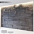 Stylish Stone Wall Tile Collection 3D model small image 1