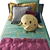 Stylish Children's Bed with Bedding Set 3D model small image 2