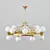 Elegant Crystal Chandeliers for Luxury Décor 3D model small image 3