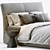 Elegant Poliform Laze Bed 3D model small image 3