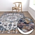 Versatile Carpet Set: 3 High-Quality Textures 3D model small image 5