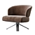 Graceful and Compact: Reeves Small Armchair 3D model small image 2