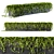 Modern Concrete Planter Set 3D model small image 1