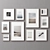 Versatile Picture Frames Set 3D model small image 3