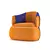 Casa Deluxe Armchair: Modern Elegance 3D model small image 1