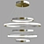 Eurosvet Olympia Modern LED Pendant Light 3D model small image 1