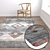 Luxury Carpet Set: Versatile Textures 3D model small image 5